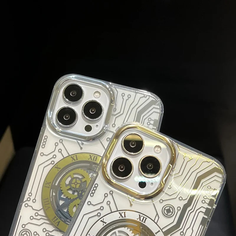 Machine Clock Magsafe iPhone Case - Image 2