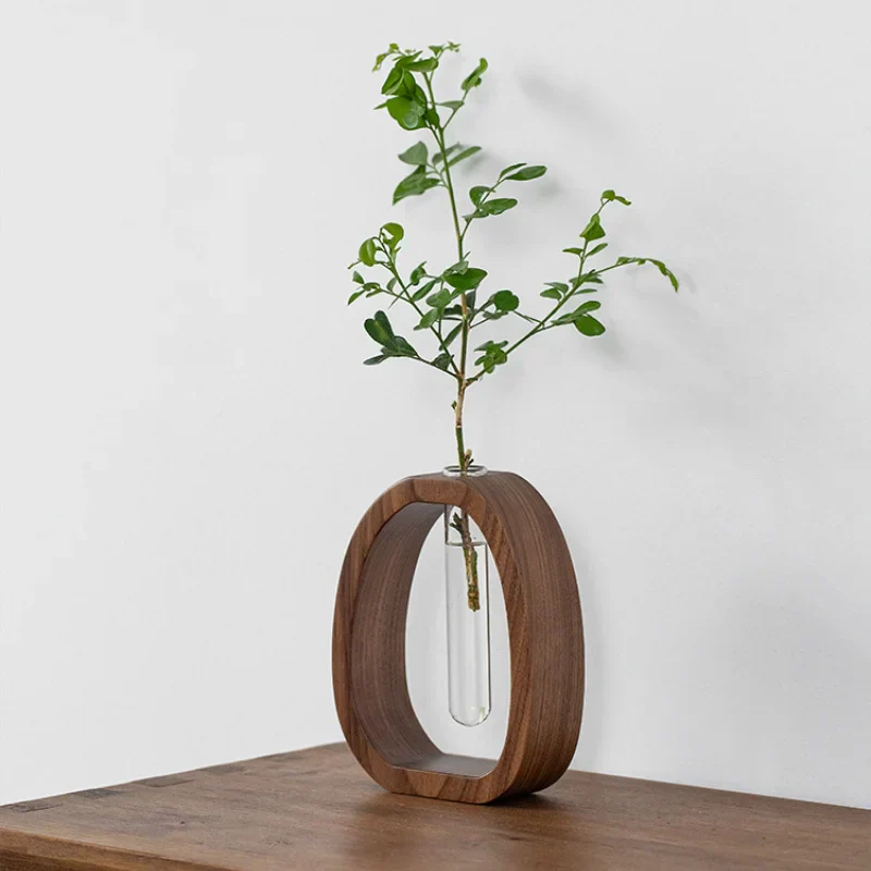 Nordic Style Oval Frame Tube Vase - Image 2