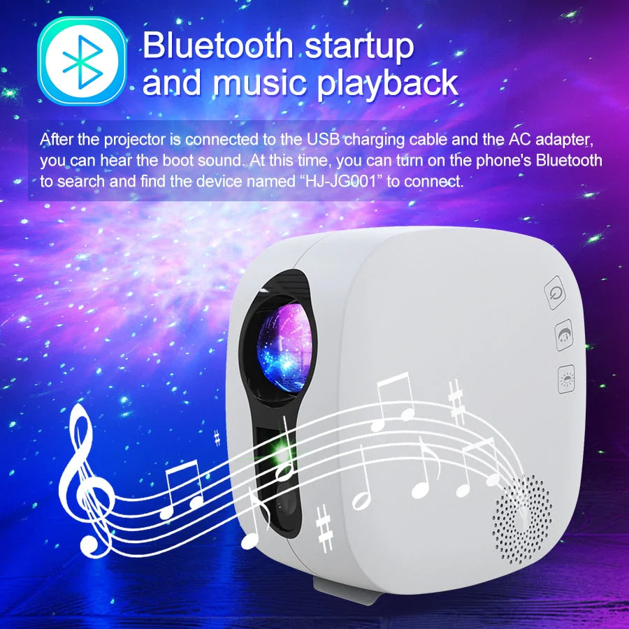 Galaxy Glow Rotating Starry Sky Projector - Image 3