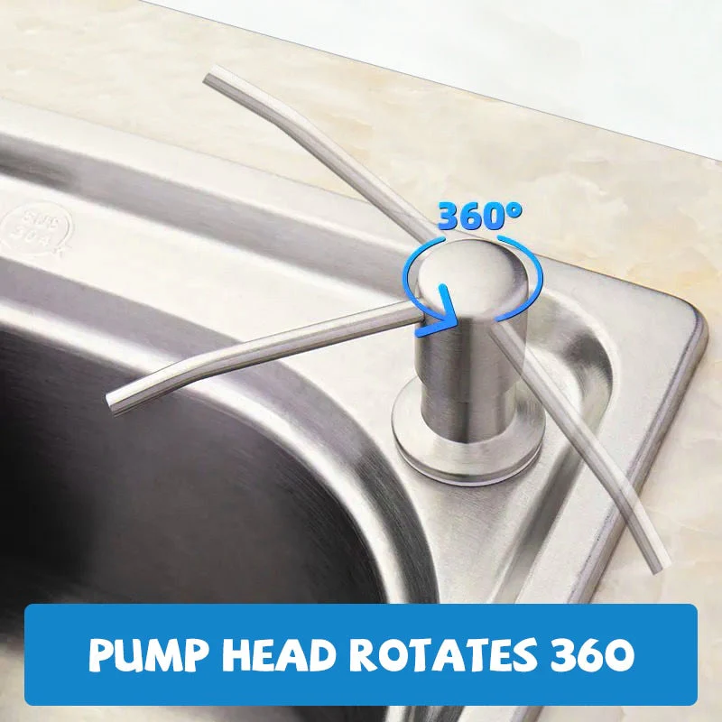 Kitchen Sink Built-in Liquid Soap Dispenser Kit - Image 2