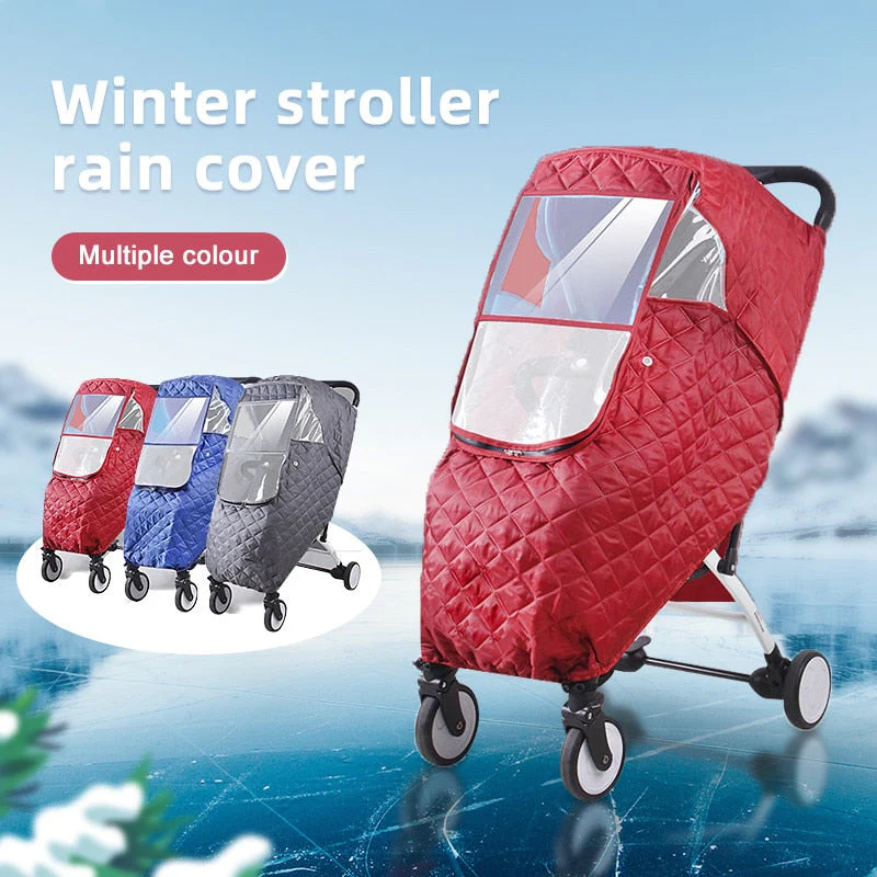 Baby Anytime Windproof Stroller Cover - Image 2