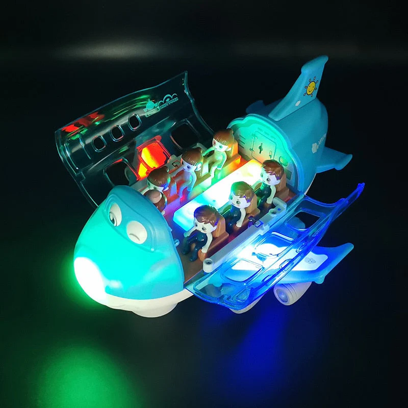 Kids Music Electric Assembled Airbus Toy - Image 2
