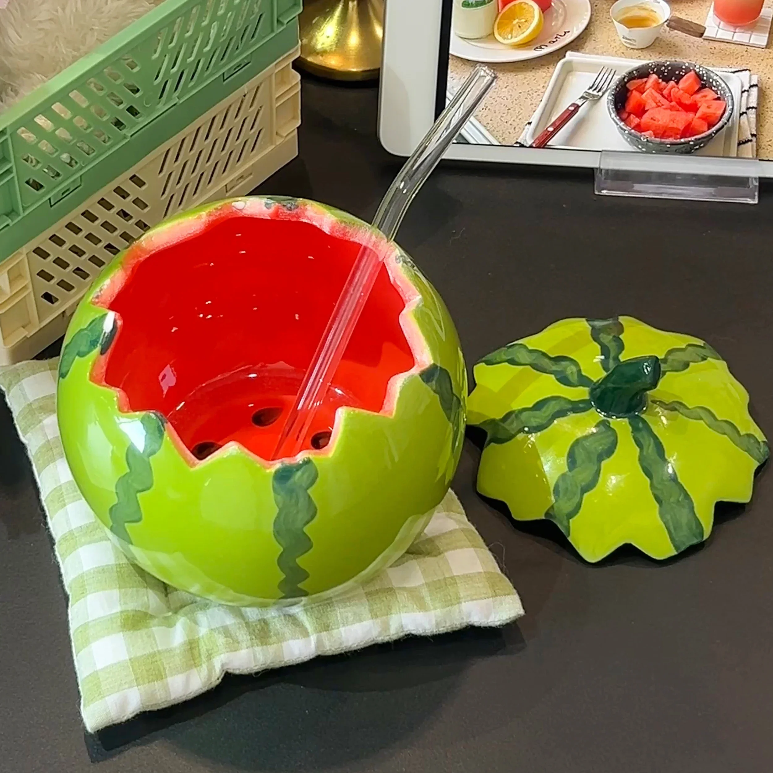 Sweet Watermelon Bowl Mug - Image 2