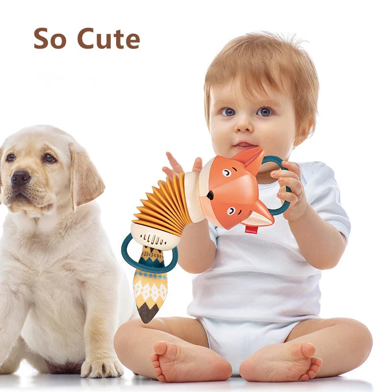 Mini Fox Accordion Baby Music Toy - Image 2