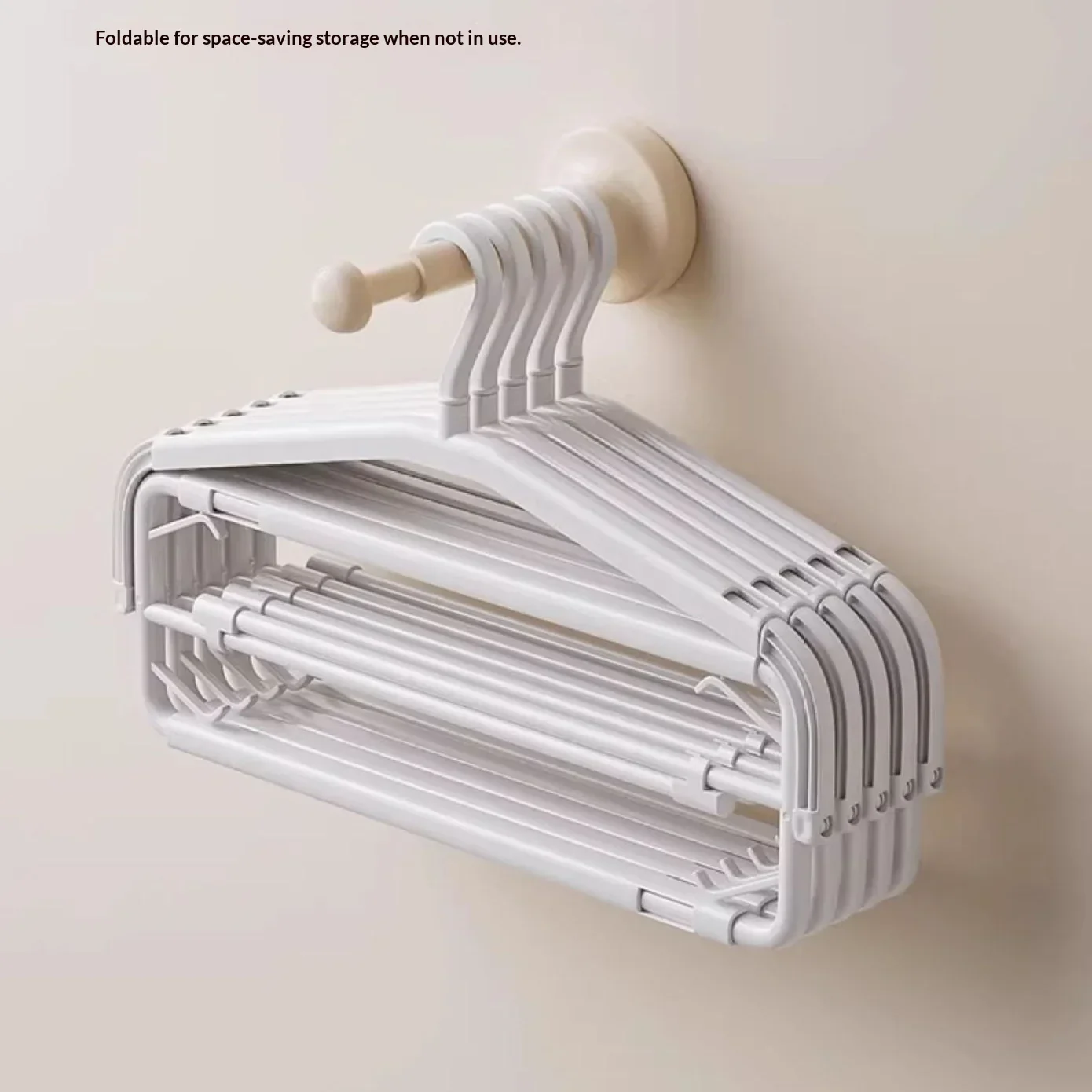 Fold Away Extendable Laundry Hanger Rack - Image 2