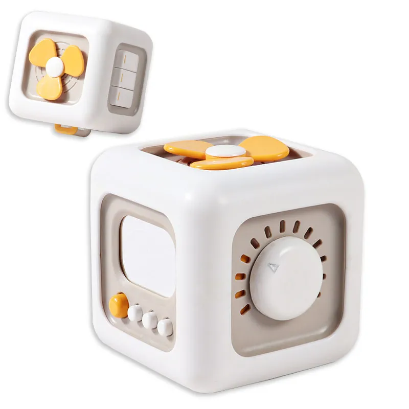 6in1 Smart Kids Skill Learning Cube Toy - Image 3