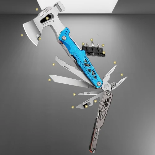 Multi-Use Axe Hammer Pliers Outdoor Multi-Tool Gadget - Image 1