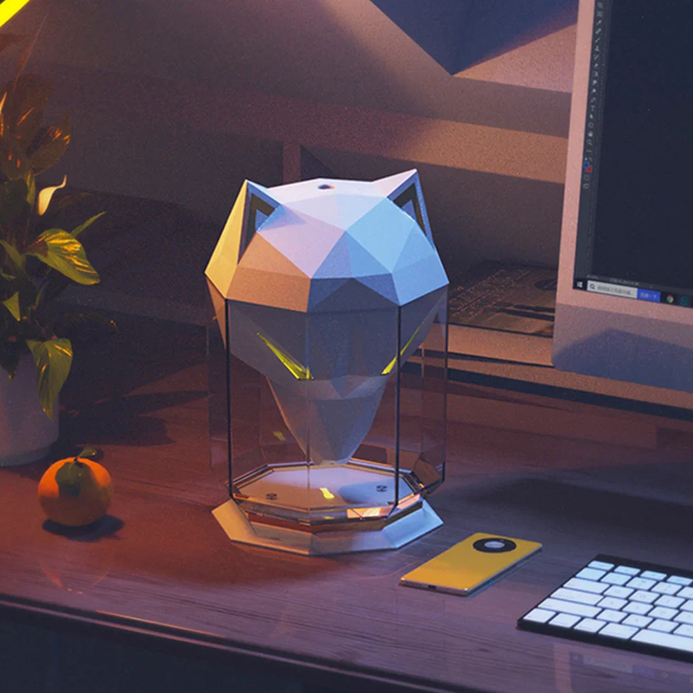 Wolf Head SB Aromatherapy Night Lamp Humidifier - Image 1