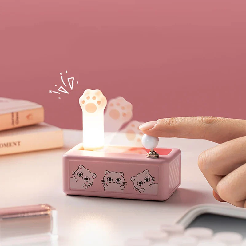 Cat Meow Motion Interactive Pop-Up Lamp Toy - Image 2