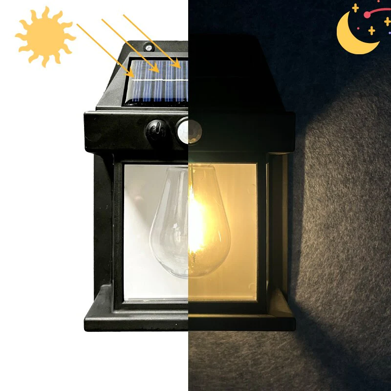Solar LED Smart Energy Wall Lamp - Image 3