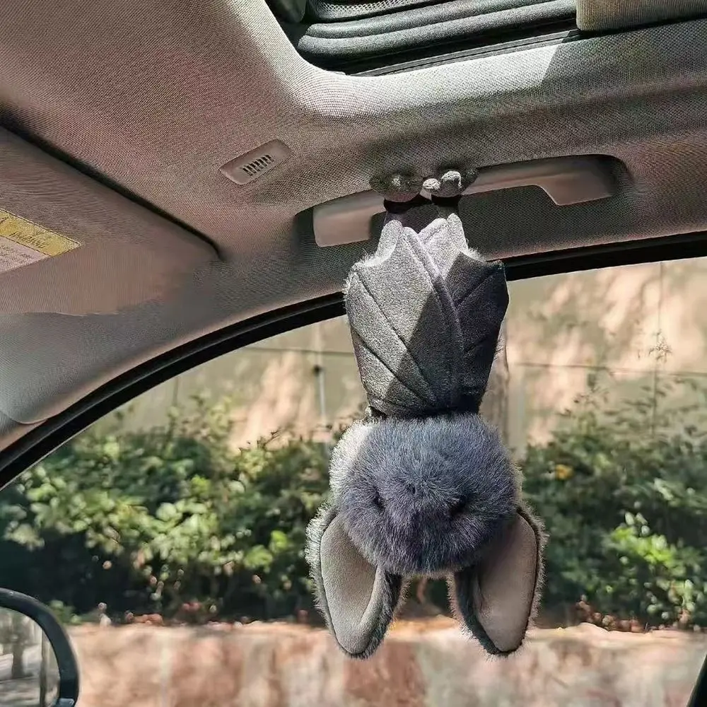 Dracula Pet Bat Car Mirror Plush - Image 3