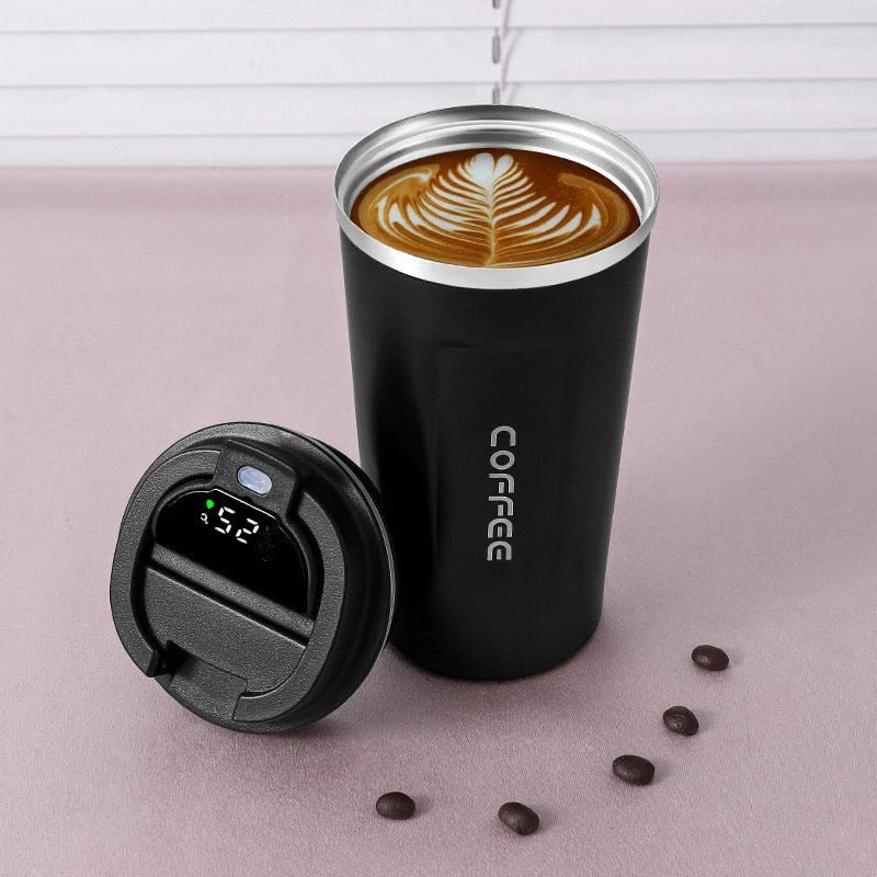LED Temperature Display Smart Thermos Coffee Mug - Image 3