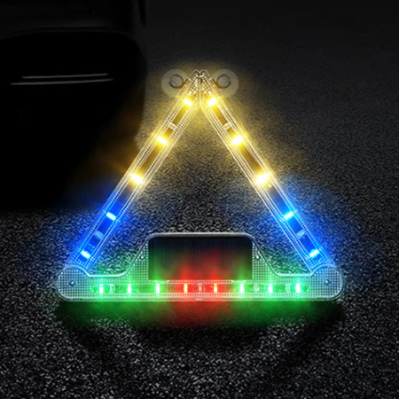 Foldable Solar Car Emergency Light