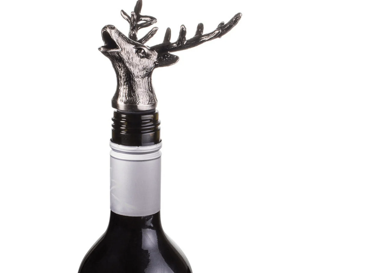 Deer Head Wine Pourer - Image 2