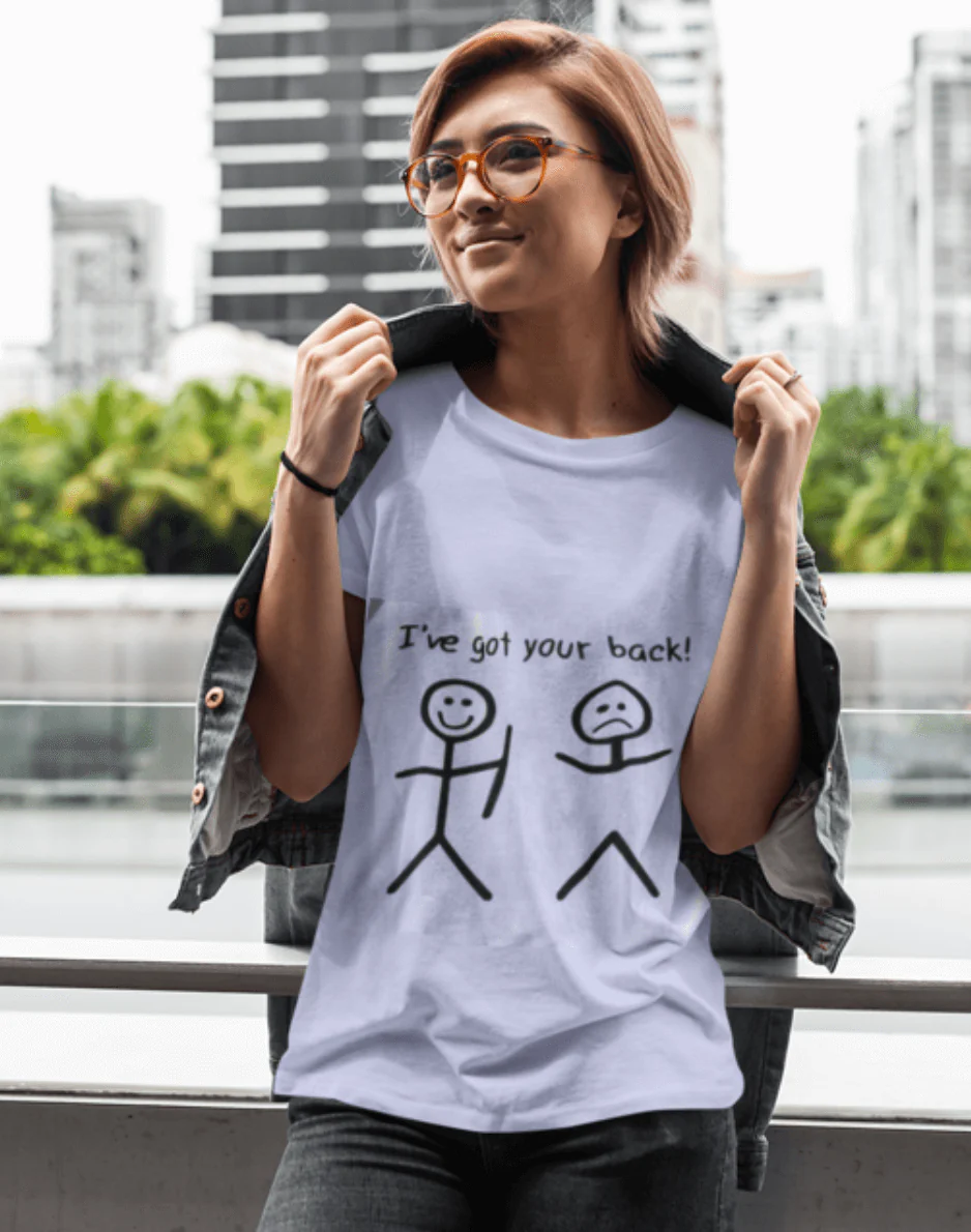 I got your back Funny Tshirt - Image 1