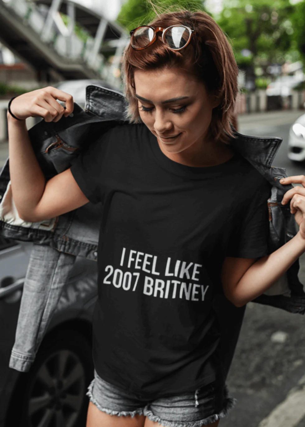 I feel like 2007 Britney Unisex Funny T-shirt - Image 1