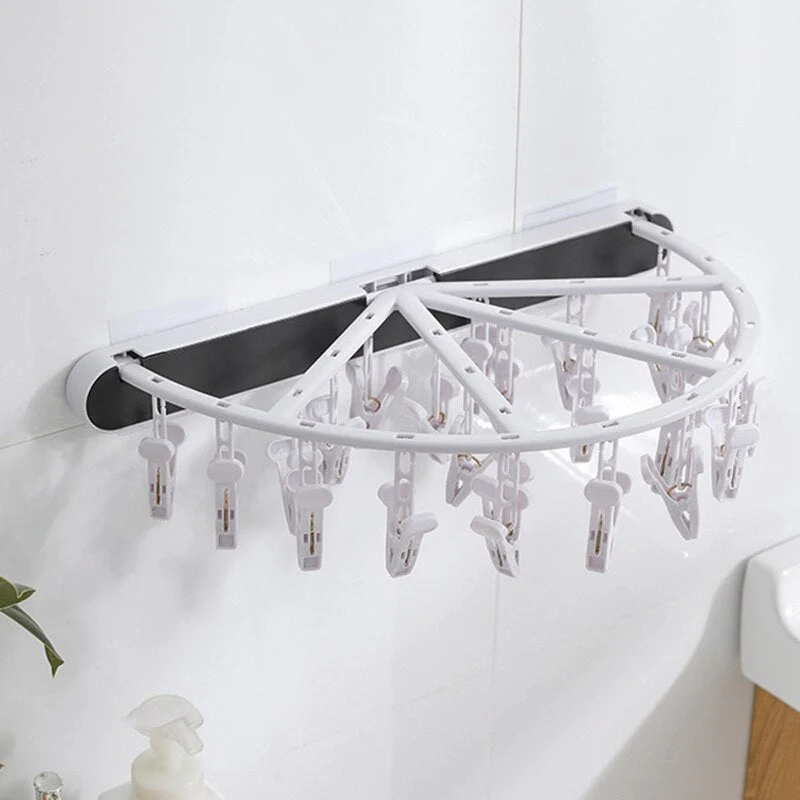Wall-Mounted Foldable Socks Drying Rack - Image 3