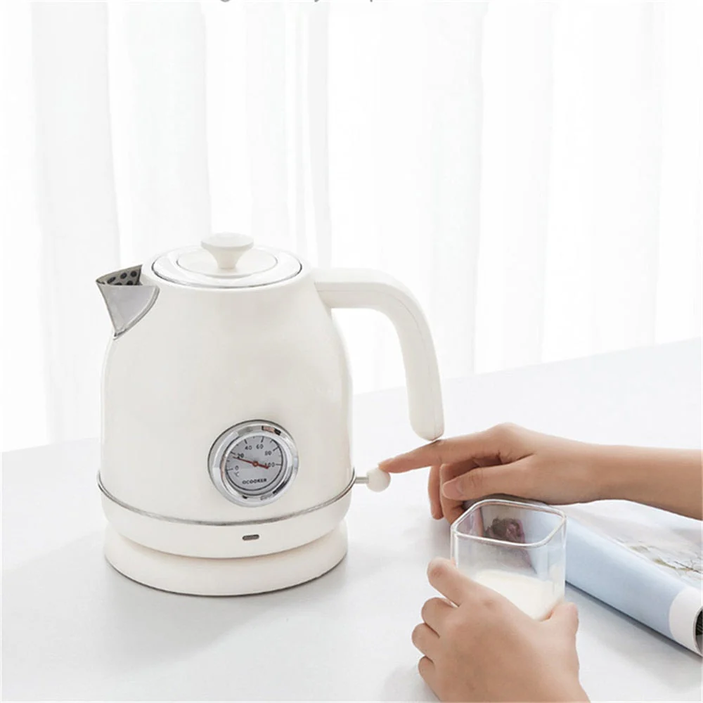 Retro Style Electric Temperature Control Kettle - Image 3