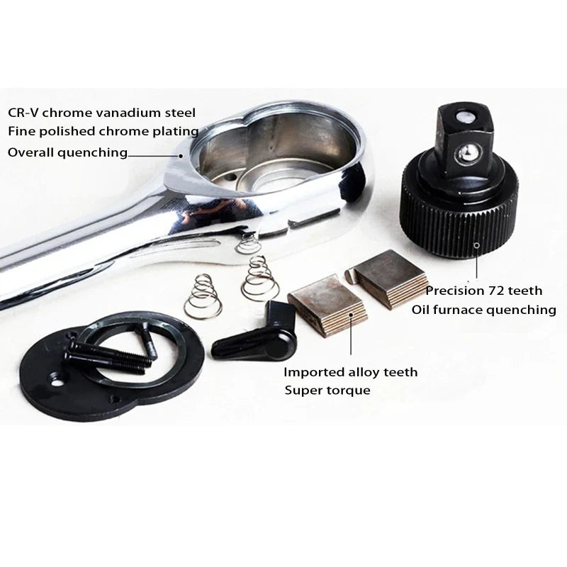 Quick Fix DIY Friendly Ratchet Tool Set - Image 3