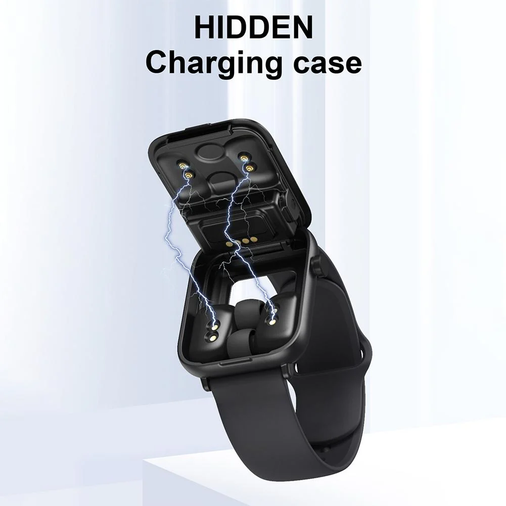 Touch Screen Fitness Earphones Smartwatch - Image 2