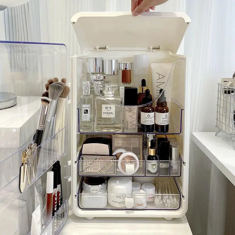 Beauty Makeup Organizer Magnetic Storage Box - Image 3