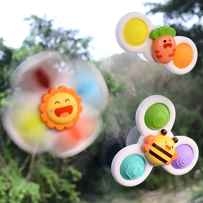 Baby Safe Spin Educational Interactive Toy - Image 2