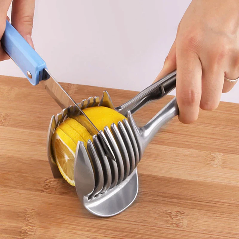 Stable Cutting Fruit Vegetable Holder Slicer - Image 2
