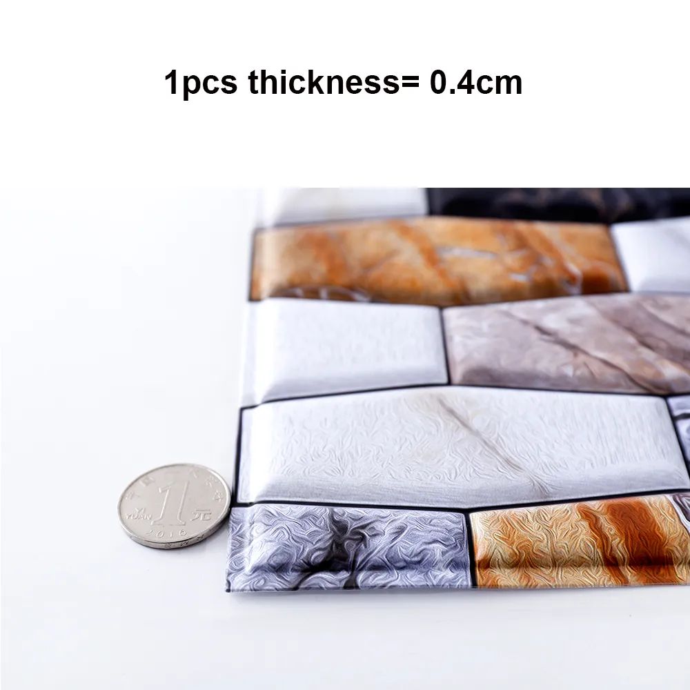 3D Wall Brick Pattern Decal - Image 3