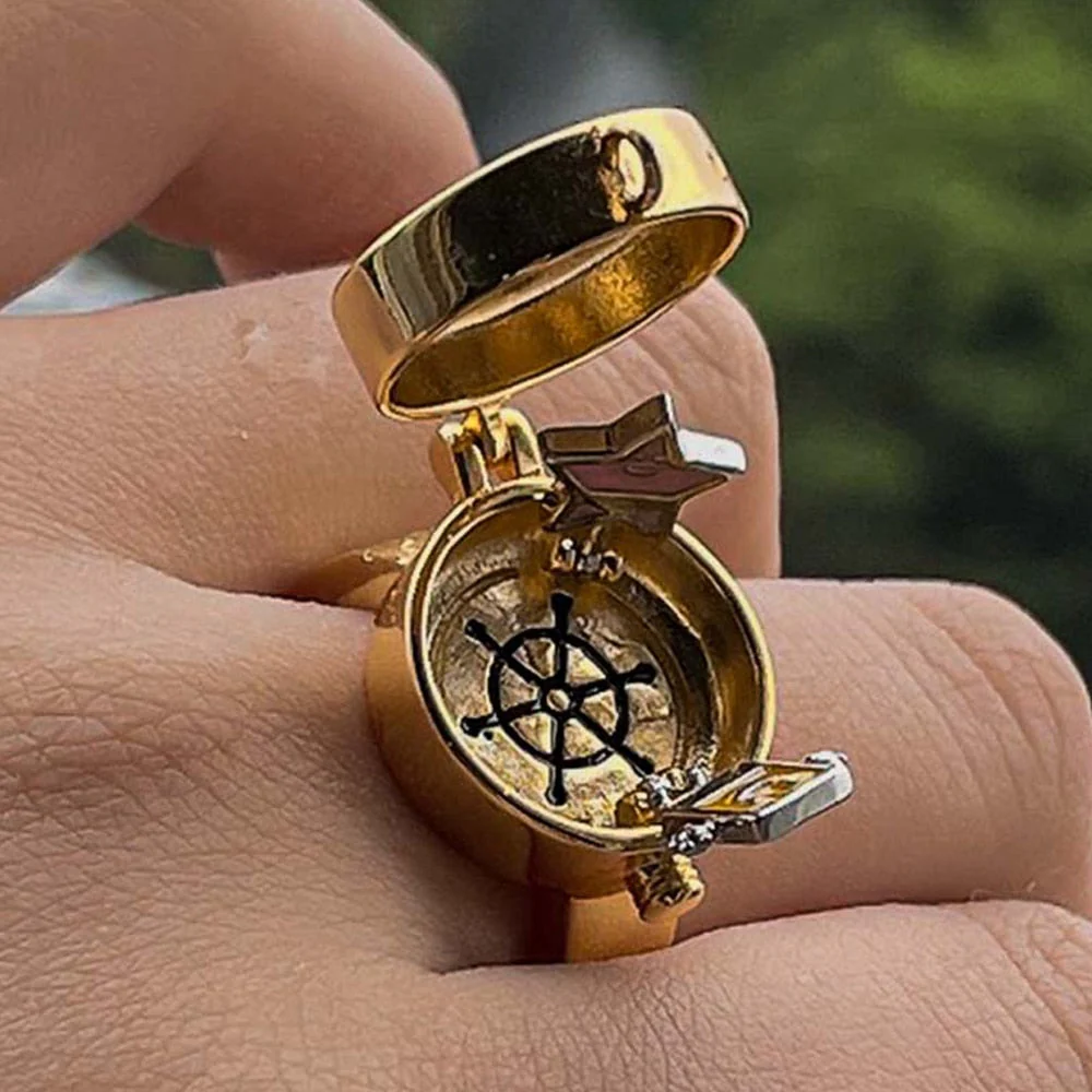 Forever Love Aesthetic Cute Open Ring - Image 2