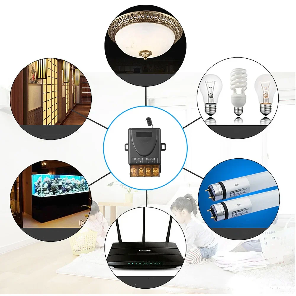 Signal Receiver Wireless Remote Control Switch Relay - Image 2