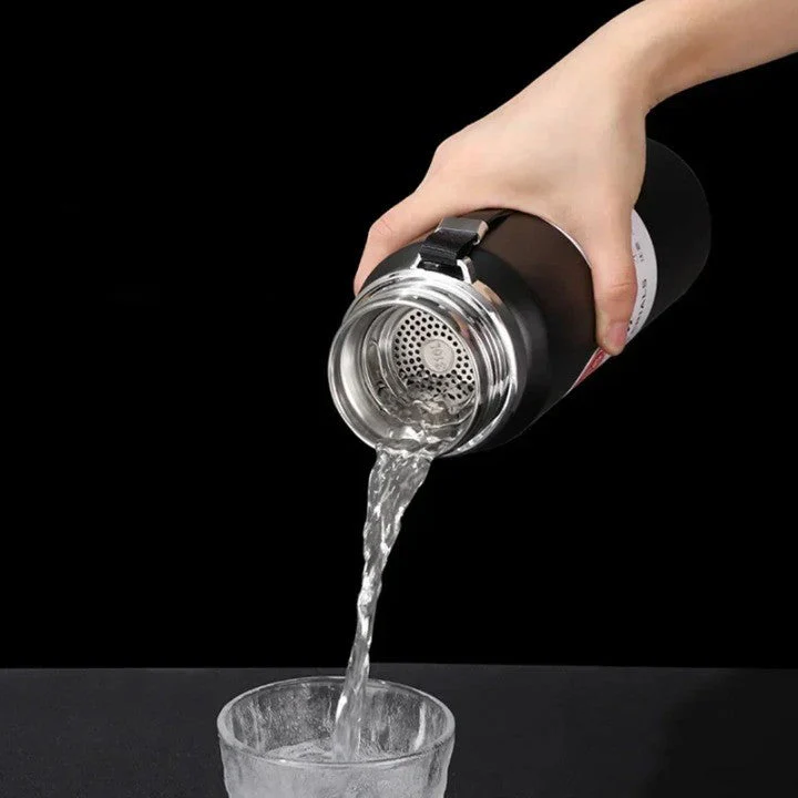 Stainless Steel Tea Maker Digital Temperature Thermos - Image 2
