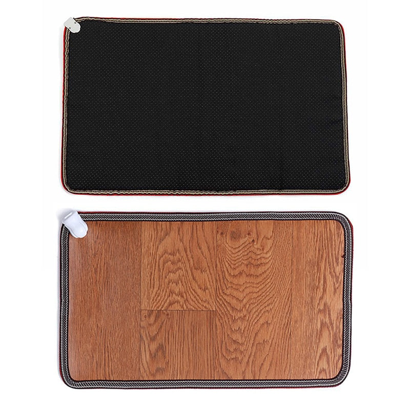 Heat Zone Adjustable Leather Foot Warmer Mat - Image 3