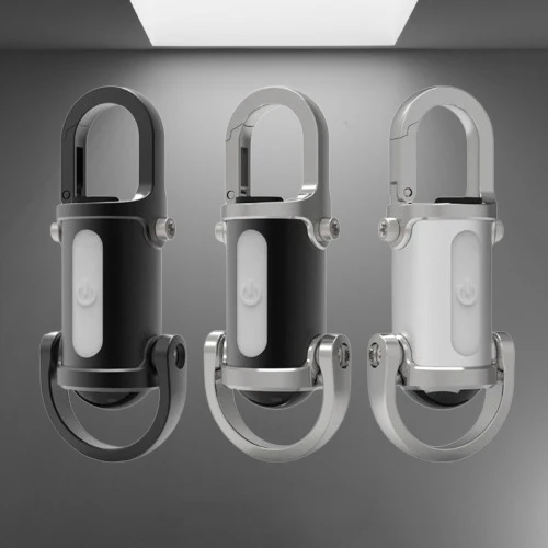LED Pocket USB Rechargeable Keychain Light - Image 2
