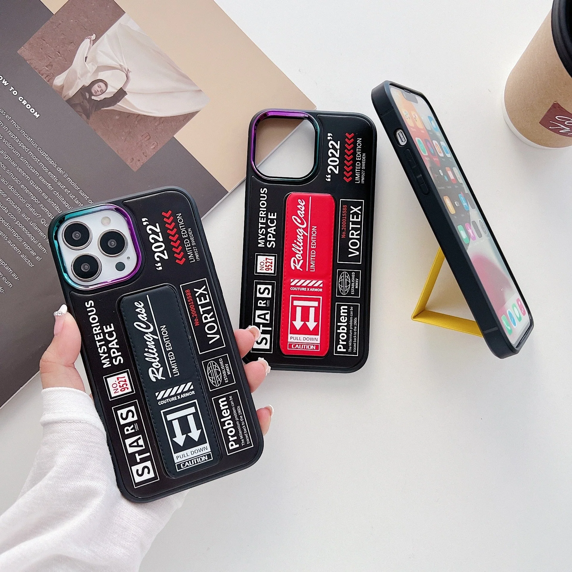 Mysterious Space iPhone Holder Case - Image 1