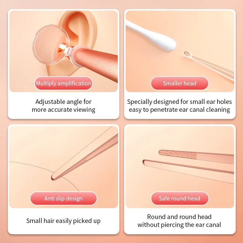 Bright View LED Ear Cleaning Tweezer Set - Image 3