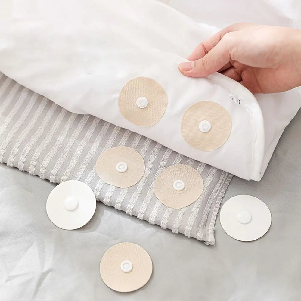 Stay Put Anti-Slip Easy Duvet Cover Snap Clip Set - Image 2
