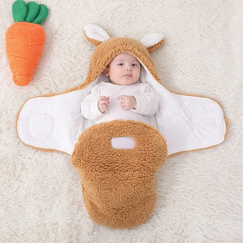 Bunny Bundle Baby Wrap Sleeping Bag - Image 3
