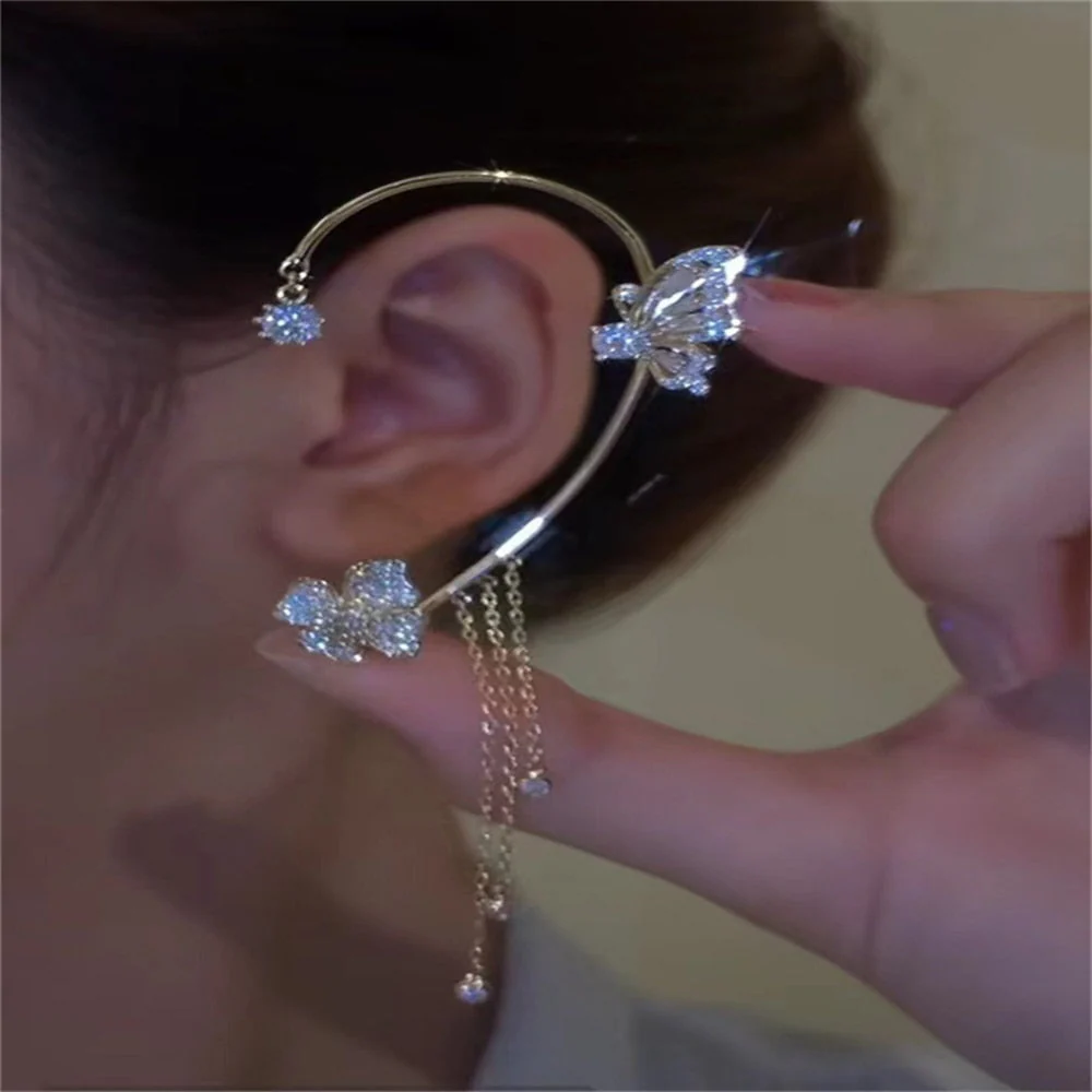 Radiance of Nature Butterfly Earrings - Image 3