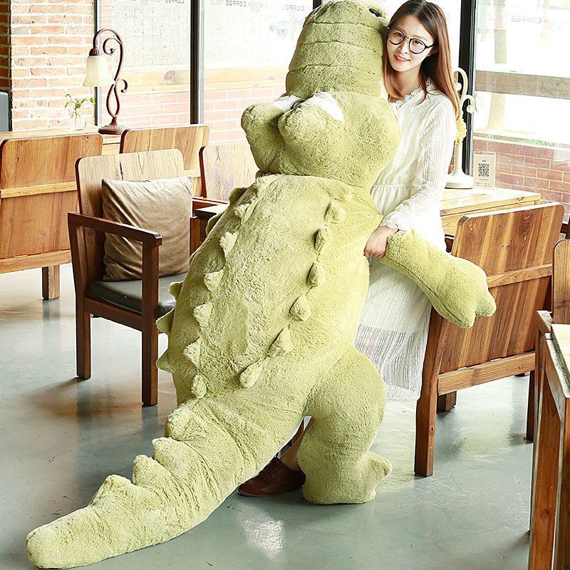 Crocodile Stuffed Plush Pillow - Image 1