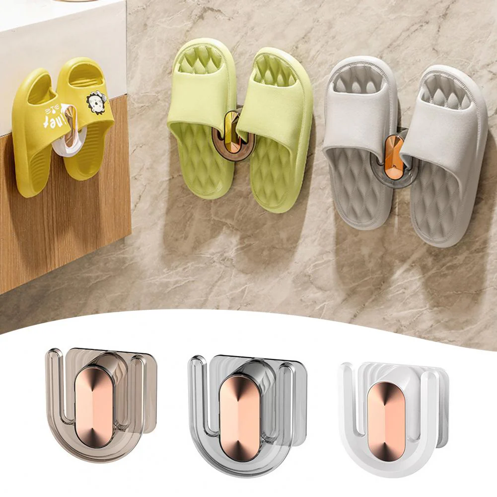 Wall-Mounted Quick Organizer  Transparent Shoe Rack - Image 1