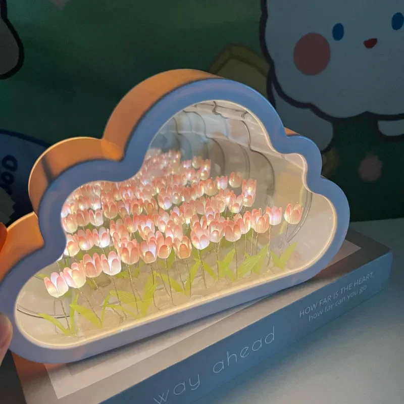 Tulip Atmosphere Infinite Flowers Night Light - Image 3