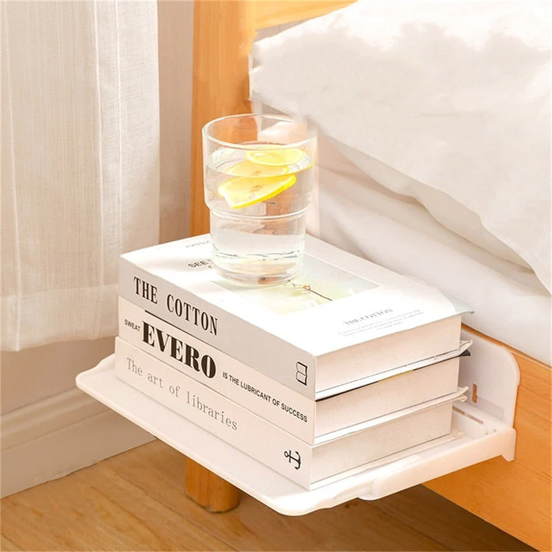 Space Saver Foldable Bedside Organizer Shelf - Image 1