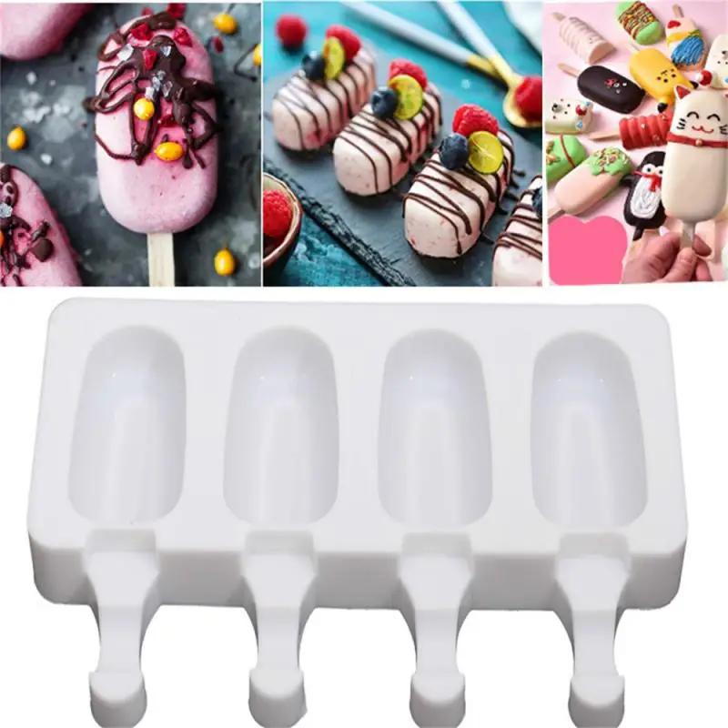 4-Rack Non-Stick Popsicle Ice Cream Mold - Image 2