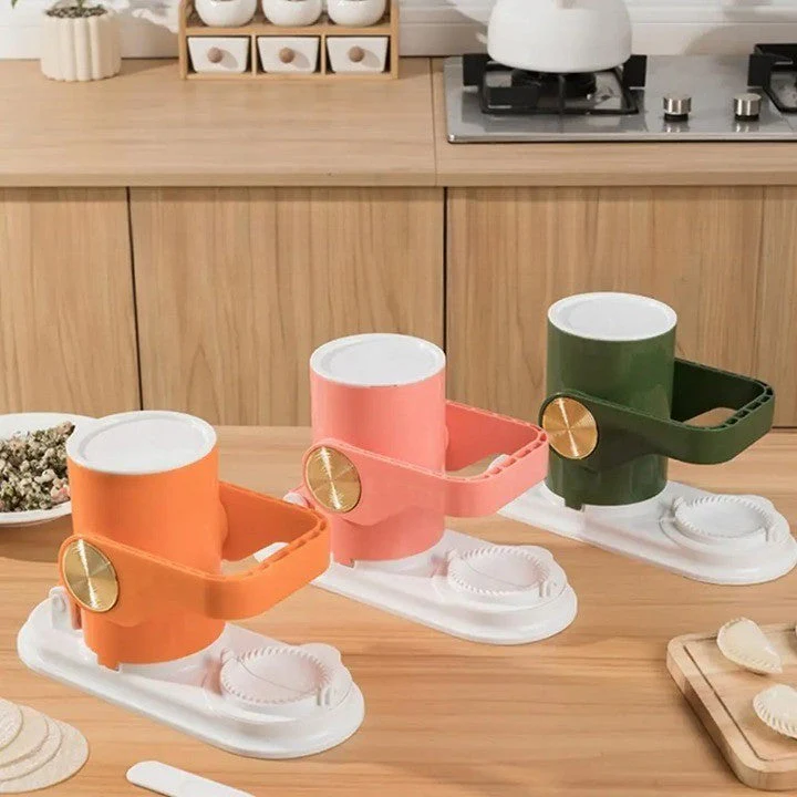 Dual-Function Dough Press Modelling Dumpling Maker Set - Image 2