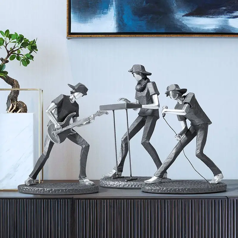 Abstract Rock’n Roll Resin Home Decor