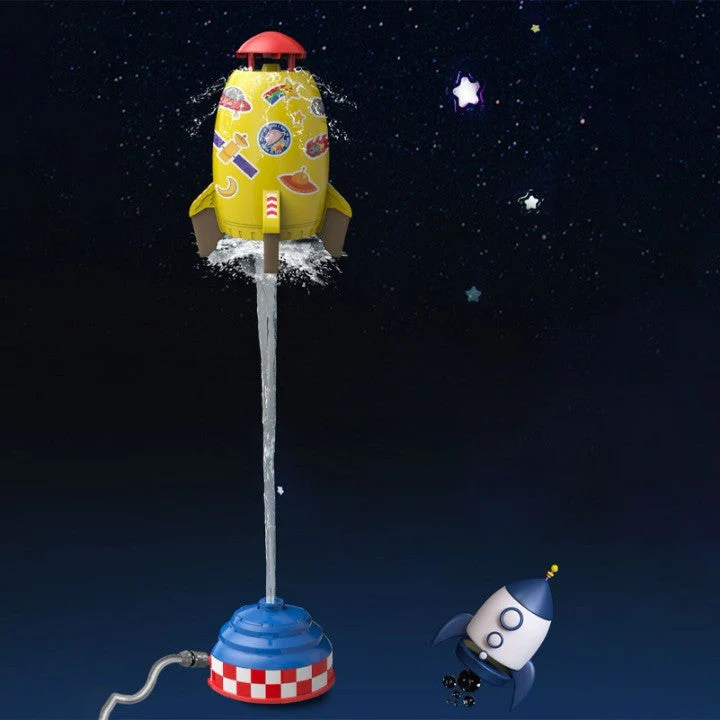 Water Spray Space Rocket Launcher Kids Toy - Image 1