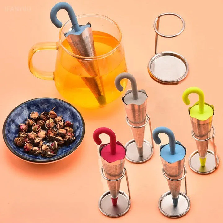 Umbrella  Stainless Steel Tea Infuser - Image 2