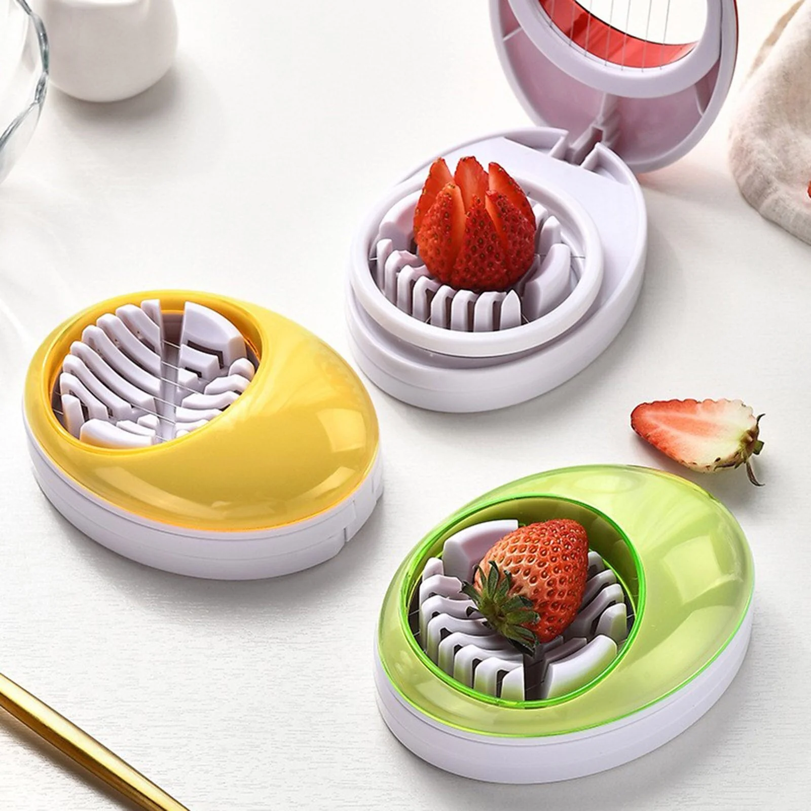 Multifunctional Boiled Easy Egg Slicer - Image 3