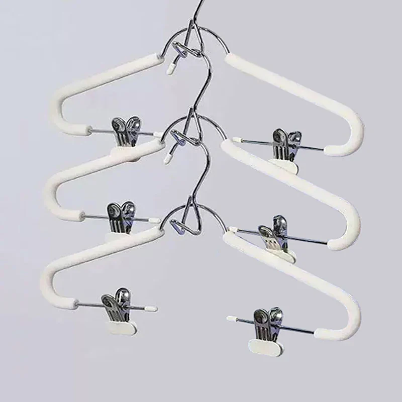 Space Saver Design Stackable Clothes Hanger Set - Image 1
