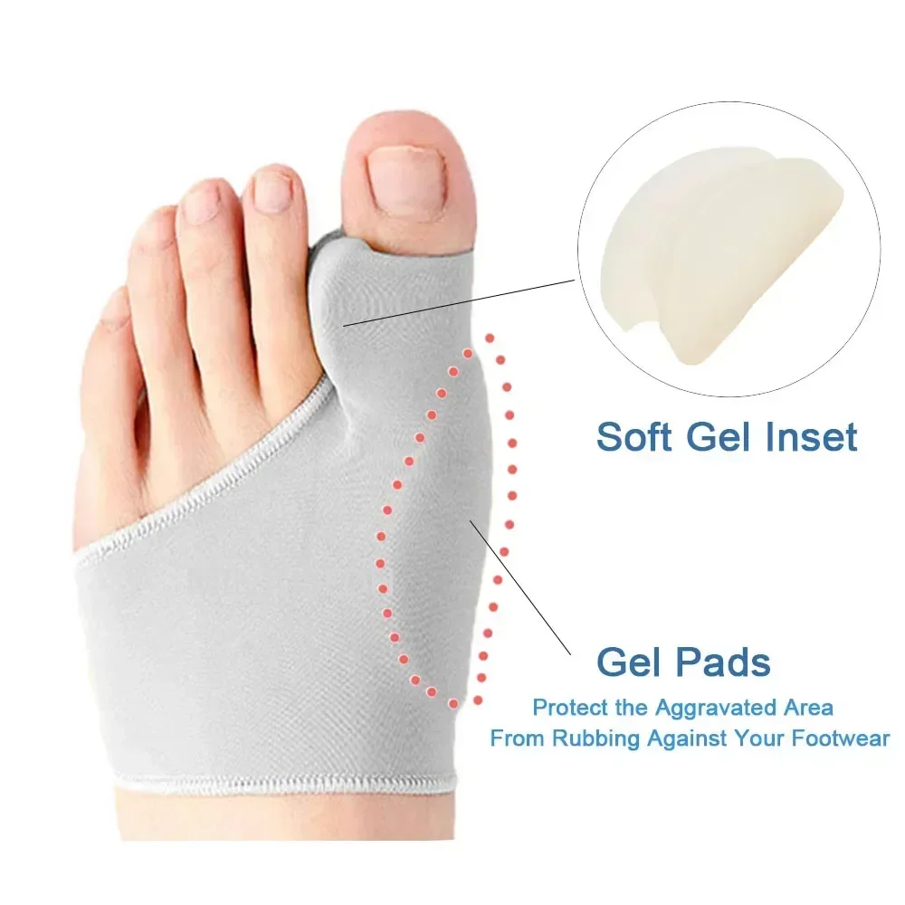 Toe Alignment Corrector Foot Support Sleeve - Image 3